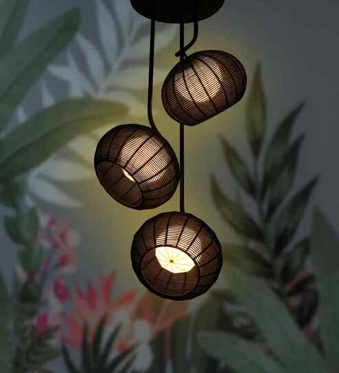 Mystic Bloom Mystique Handcrafted Pendant Lamp with Bulb (E27 Holder)